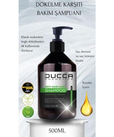 BY DUCCA Ducca Anti-Loss Professional Hair Care Shampoo 500 ml (SALT-FREE KERATIN CONTENT)