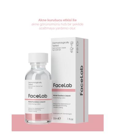 FaceLab Acne Drying Lotion - Acne Drying Lotion Acne Dryer - Buy Online on GoSupps.com