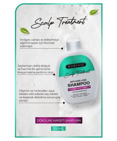 Morfose Scalp Treatment Anti-Hair Loss Shampoo 300 ml - Buy Online on GoSupps.com