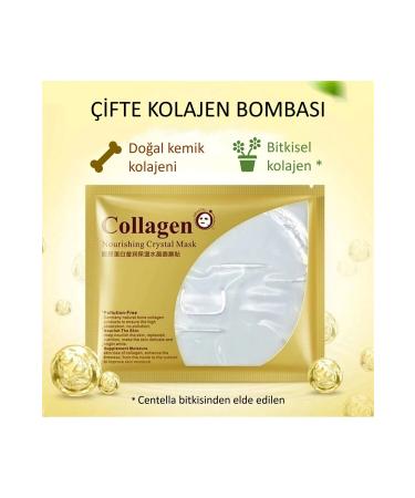 BIOAQUA Double Collagen Bomb Nourishing Firming Absorbable Crystal Collagen Mask 60 gr - Buy Online on GoSupps.com