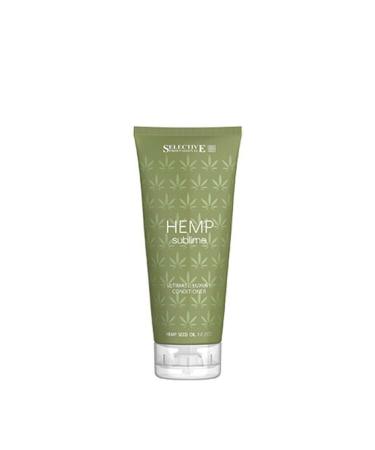 Selective Professional Hemp Sublime Ultimate Luxury Conditioner Hair Care Cream 200ml