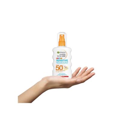 Garnier Ambre Solaire Sensitive Advanced Children Spray Gkf50+ 200ml - Buy Online on GoSupps.com