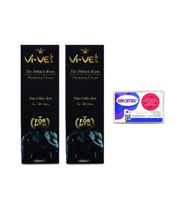 Vi vet Vivet Men Hair Removal Cream 2 Pieces