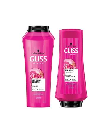 Gliss Supreme Length Shampoo 525 ml + Conditioner 360 ml