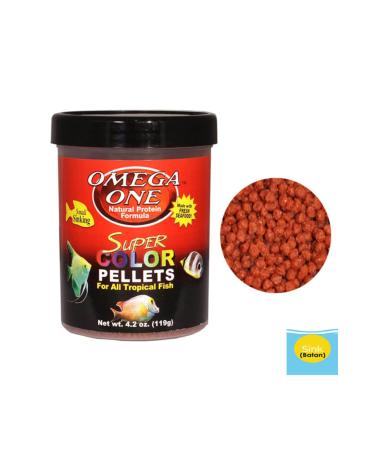 OMEGA ONE Super Color Small Pellet 119g