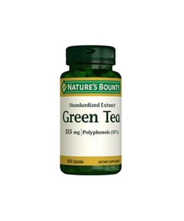 Natures Bounty Green Tea Extract 315 Mg 60 Capsules