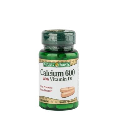 Natures Bounty Calcium Vitamin D3 600 With 60 Tablets