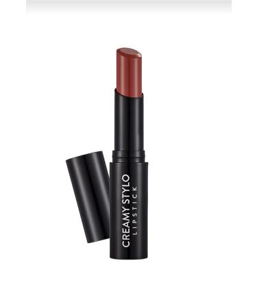 Flormar Semi Glossy Stick Lipstick- Creamy Stylo Lipstick -006 Chestnut- 8682536013666