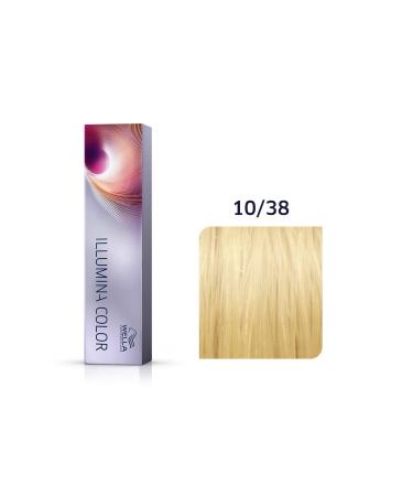 wella Professionals ILLUMINA COLOR 10/38 PERMANENT HAIR DYE 60ML GKHAIR20
