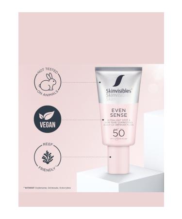 Skinvisibles Even Sense Fluid SPF 50 PA++++ Sunscreen 50ml - Buy Online on GoSupps.com