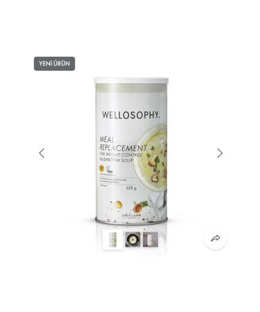 Meal Replacement Food For Oriflame Wellosophy Mushroom Soup