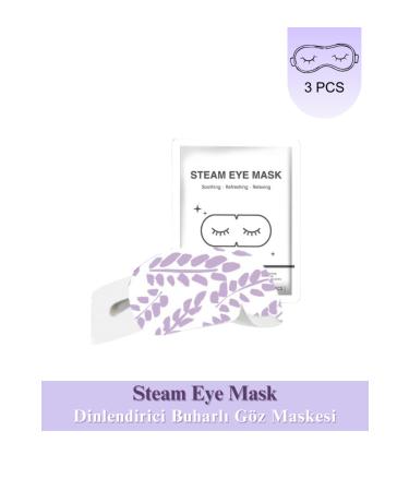 Topaxx Steam Eye Mask Soothing Steam Eye Mask That Eliminates Dry Eyes and Redness Signs 3-Pack