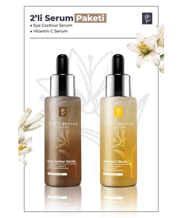 Rue Cremieux Serum Duo Pack 30ml Eye Contour Serum and Vitamin C Serum