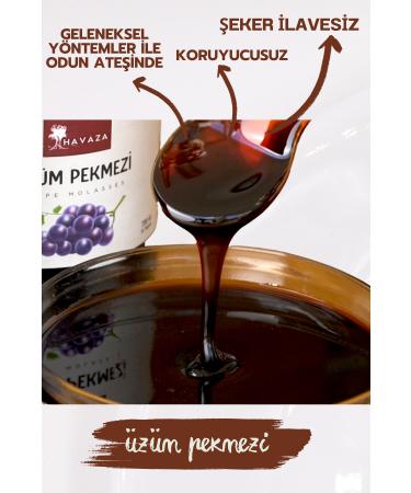 Havaza Grape Molasses - 800 Gr.(NATURAL ADDITIVE-FREE)