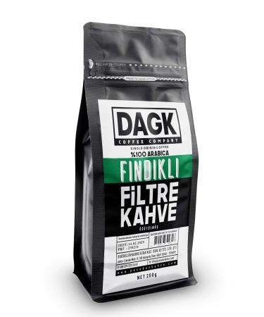 Dagk Hazelnut Filter Coffee Ground 200g (flavored) - Buy Online on GoSupps.com