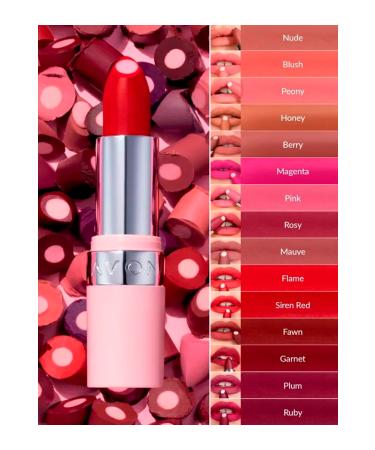 Avon Hydramatic Matte Lipstick Honey 2 Pack + Lovider Pocket Mirror Gift - Buy Online on GoSupps.com