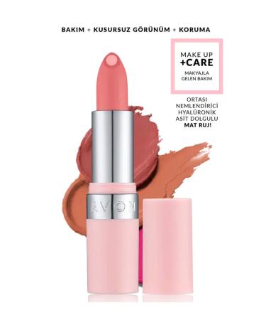 Avon Hydramatic Matte Lipstick Peony 2 Pack + Lovider Pocket Mirror - Buy Online on GoSupps.com