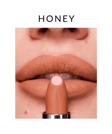 Avon Hydramatic Matte Lipstick Honey 2 Pack + Lovider Pocket Mirror Gift - Buy Online on GoSupps.com