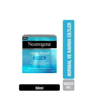 Neutrogena HYDRO BOOST REVITALIZING WATER GEL MOISTURIZER FOR NORMAL SK N 50 ML DKHAIR20 - Buy Online on GoSupps.com