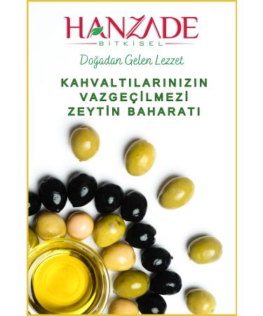 Hanzade Herbal Olive and Olive Oil Seasoning 1 Kg Sauce Mix Spices for Breakfast - Buy Online on GoSupps.com