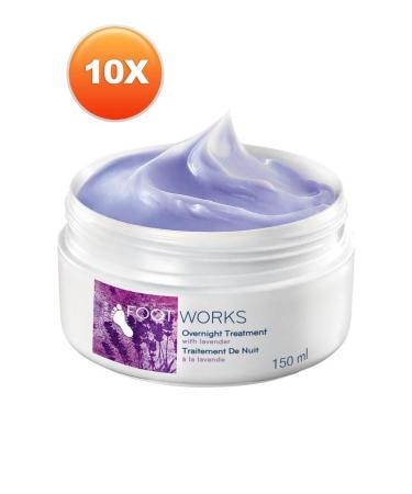 Avon Lavender Essence Night Foot Cream 150 Ml. Set of 10