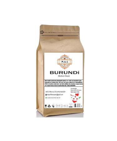 MAS THE COFFEE ROASTERY Burundi Regional (GROUND OR BEANS) Filter Coffee 1 Kg.