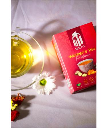 scuti Women's Tea Specially Produced Herbal Tea for Women 20 Piece Service - Buy Online on GoSupps.com