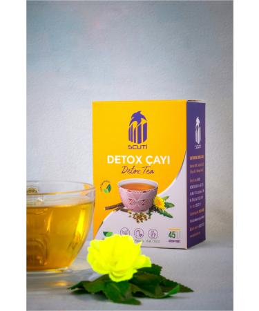 scuti Herbal Detox Form Tea Helping to Lose Weight 45pcs - Buy Online on GoSupps.com