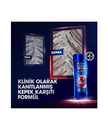 Clear Men Anti-Dandruff Shampoo Fast Style 2 in 1 350 ml x 3 - Buy Online on GoSupps.com