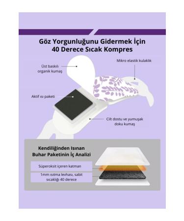 Topaxx Steam Eye Mask Soothing Steam Eye Mask That Eliminates Dry Eyes and Redness Signs 3-Pack - Buy Online on GoSupps.com