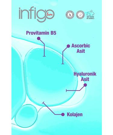 infigolove Intensive Moisturizing and Plumping Effective Skin Care Serum 30ml (B5 HYALURONIC A. COLLAGEN) - Buy Online on GoSupps.com