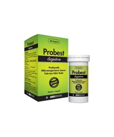 Probest Digestive Probiotic 20 Capsules 8699514150800