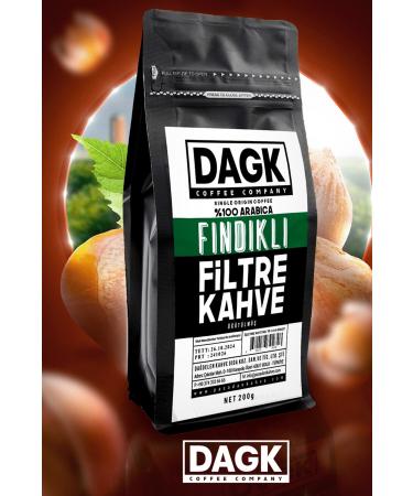 Dagk Hazelnut Filter Coffee Ground 200g (flavored) - Buy Online on GoSupps.com