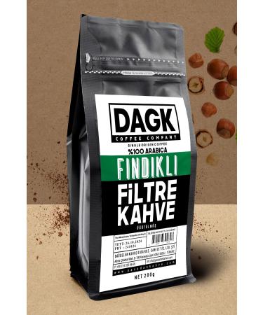 Dagk Hazelnut Filter Coffee Ground 200g (flavored) - Buy Online on GoSupps.com