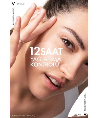 Vichy SPF50 FACE SUN CREAM REDUCES THE APPEARANCE OF SKIN IMPERCISE AND OILNESS 40ML - Buy Online on GoSupps.com