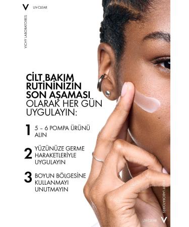 Vichy SPF50 FACE SUN CREAM REDUCES THE APPEARANCE OF SKIN IMPERCISE AND OILNESS 40ML - Buy Online on GoSupps.com