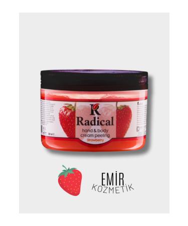 Radical Salt Hand & Body Strawberry Peeling Skin Mask 400ml