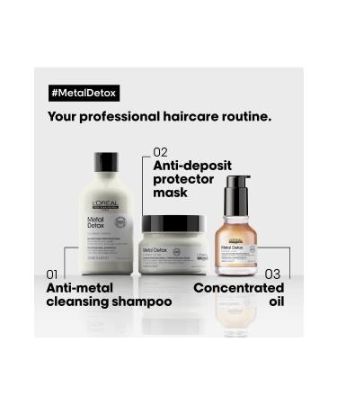 L'oreal Professionnel METAL DETOX PROFESSIONAL CONCENTRATED OIL AGAINST HAIR DRYNESS AND HAIR BREAKAGE 50 ML GEM555--5248-CZ6 - Buy Online on GoSupps.com