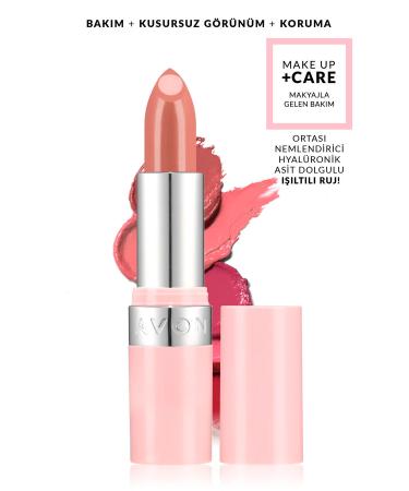 Avon Hydramatic Shimmer Lipstick - Soft Nude 2 Pack + Lovider Pocket Mirror - Buy Online on GoSupps.com