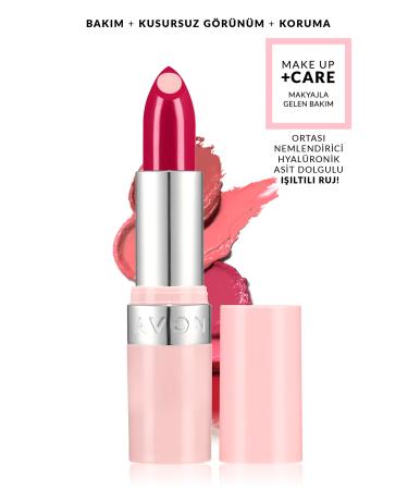 Avon Hydramatic Shimmer Lipstick - Carmine 2 Pack + Lovider Pocket Mirror - Buy Online on GoSupps.com