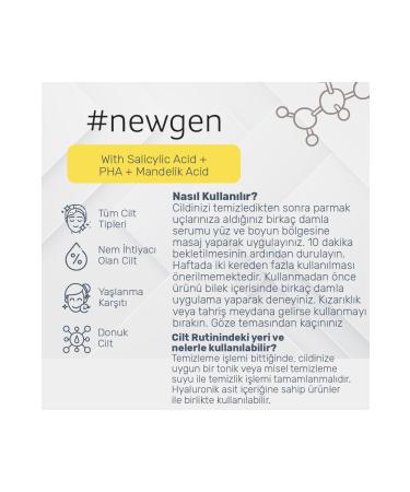 NewGen Salicylic Acid & Anti-Acne Controlling Serum 30 ml - Buy Online on GoSupps.com