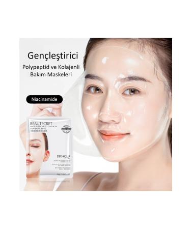 BIOAQUA Cleopatra Peptide and Collagen Care Masks Set of 4 28 gr X 4 Pieces - Buy Online on GoSupps.com