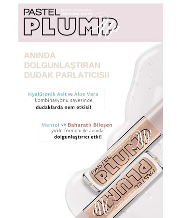 Pastel Plump Up Extra Hydrating Plumping Gloss - Plumping Lip Gloss 201 Royal 5.3 ml - Buy Online on GoSupps.com