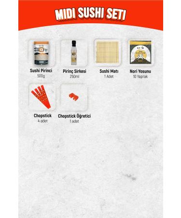 Elisa Food Midi Sushi Set / Sushi Set - Buy Online on GoSupps.com