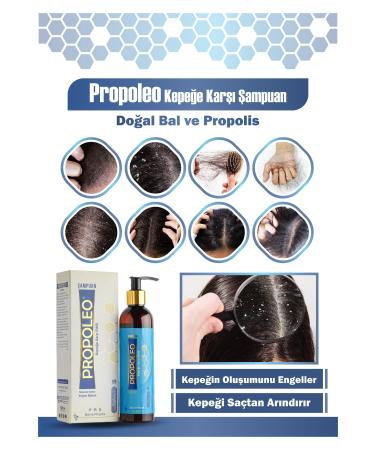 Beefarma Anti-Dandruff Shampoo with Honey and Propolis Extract - Buy Online on GoSupps.com