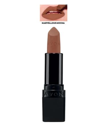 Avon Eternal Flame Lipstick + Tinted Plum + Marvellous Mocha Matte Lipstick + Blossom Lip Oil + Lovider Pocket Mirror - Buy Online on GoSupps.com