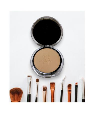 FDF STORE Powder Foundation Bb Matte Professional Powder 2 In 1 Light And Dark Tone Mirror Sponge - Buy Online on GoSupps.com