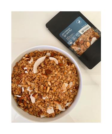 nutaso nutrition taste solutions Coco Granola (320 G)- Almond Coconut (NO ADDED SUGAR NO PRESERVATIVES) - Buy Online on GoSupps.com