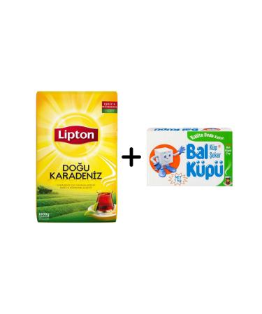 Lipton Eastern Black Sea Bulk Black Tea 1000 gr + Balk p Cube Sugar 1000 gr
