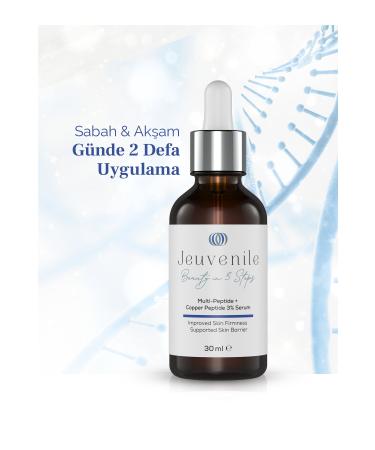 Jeuvenile Multi Peptide Copper Peptide 3% Serum - Anti-Wrinkle Plumping Barrier Repair - Buy Online on GoSupps.com